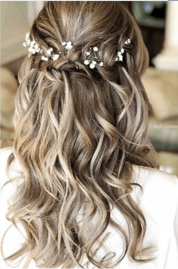 25 Attractive Wedding Styles for Long Hair 39