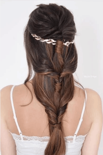 25 Attractive Wedding Styles for Long Hair 51