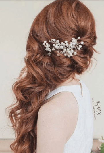 25 Attractive Wedding Styles for Long Hair 37