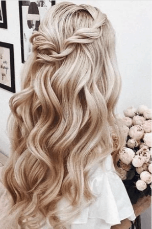 25 Attractive Wedding Styles for Long Hair 65