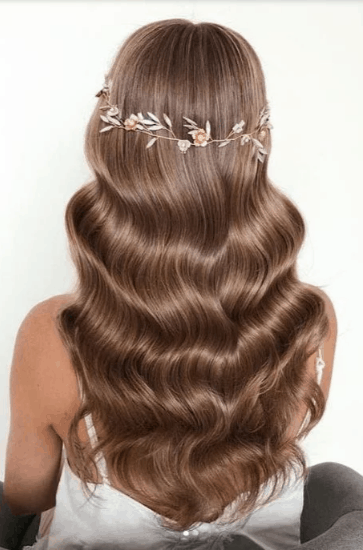 25 Attractive Wedding Styles for Long Hair 75