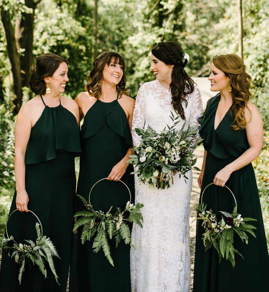 3 Hoop Bouquet Ideas for your Bridesmaids 9
