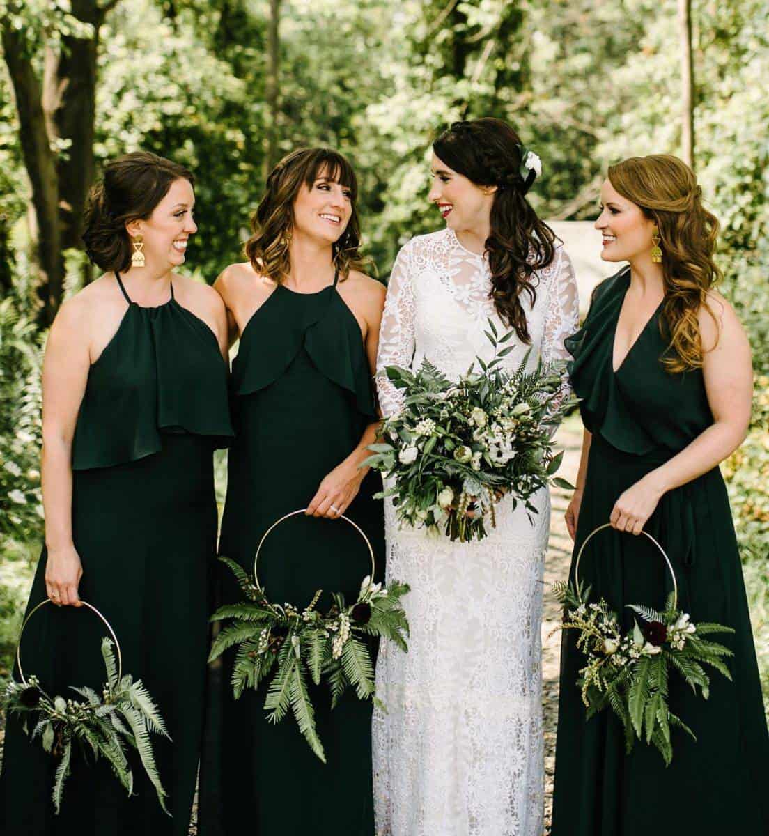 3 Hoop Bouquet Ideas for your Bridesmaids 25