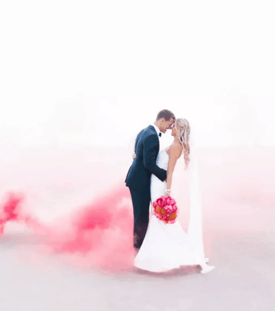 25 Cool Smoke Bomb Ideas For Your Wedding Portraits 101