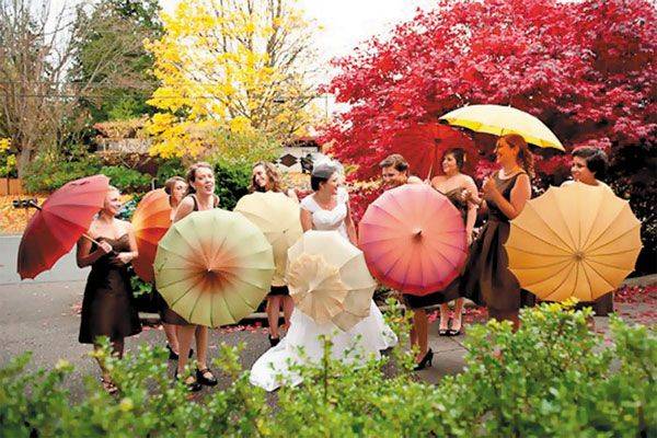 The Benefits of a Rainy Wedding Day