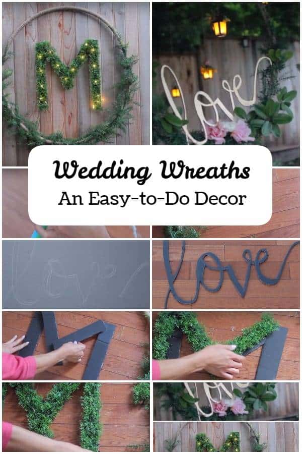 DIY Wedding Wreaths – Pretty Sights on Your Wedding Day
