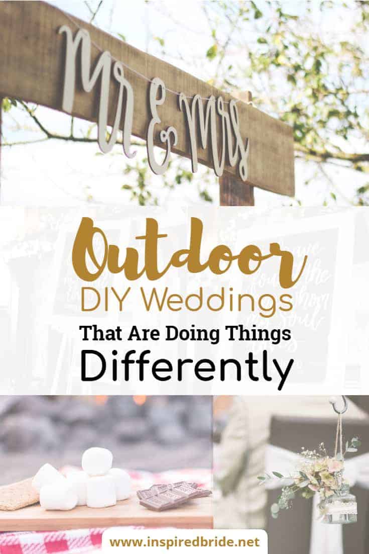 Outdoor DIY Weddings That Are Doing Things Differently