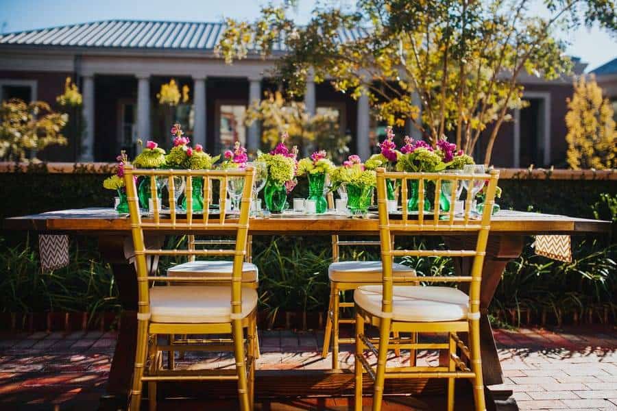 Outdoor Stylishly & Chic Wedding Décor