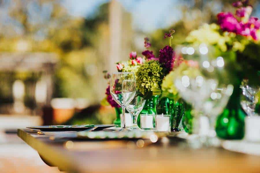 Outdoor Stylishly & Chic Wedding Décor