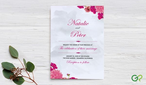 How to Design and Print Your Own Wedding Invitations 7