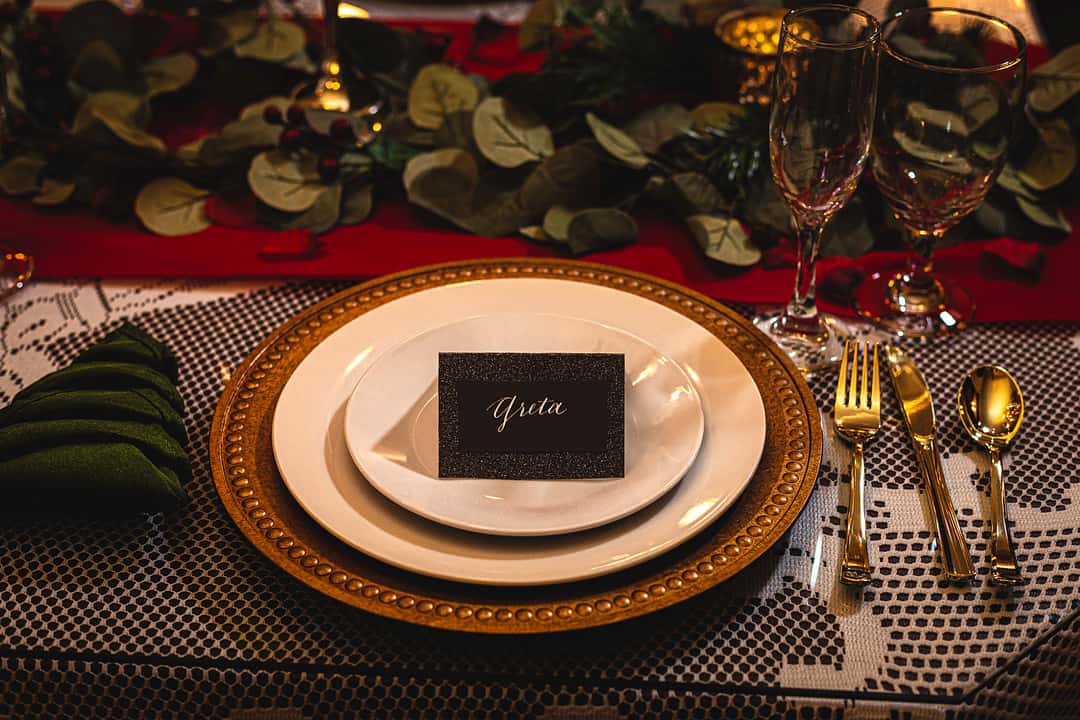 Vintage Christmas Wedding 83
