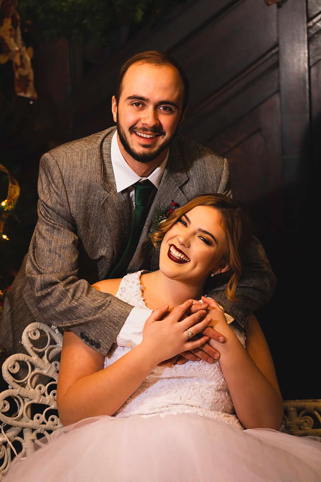 Vintage Christmas Wedding 69