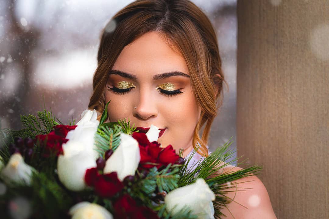 Vintage Christmas Wedding 63