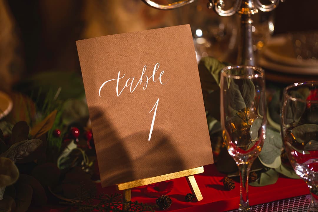 Vintage Christmas Wedding 55
