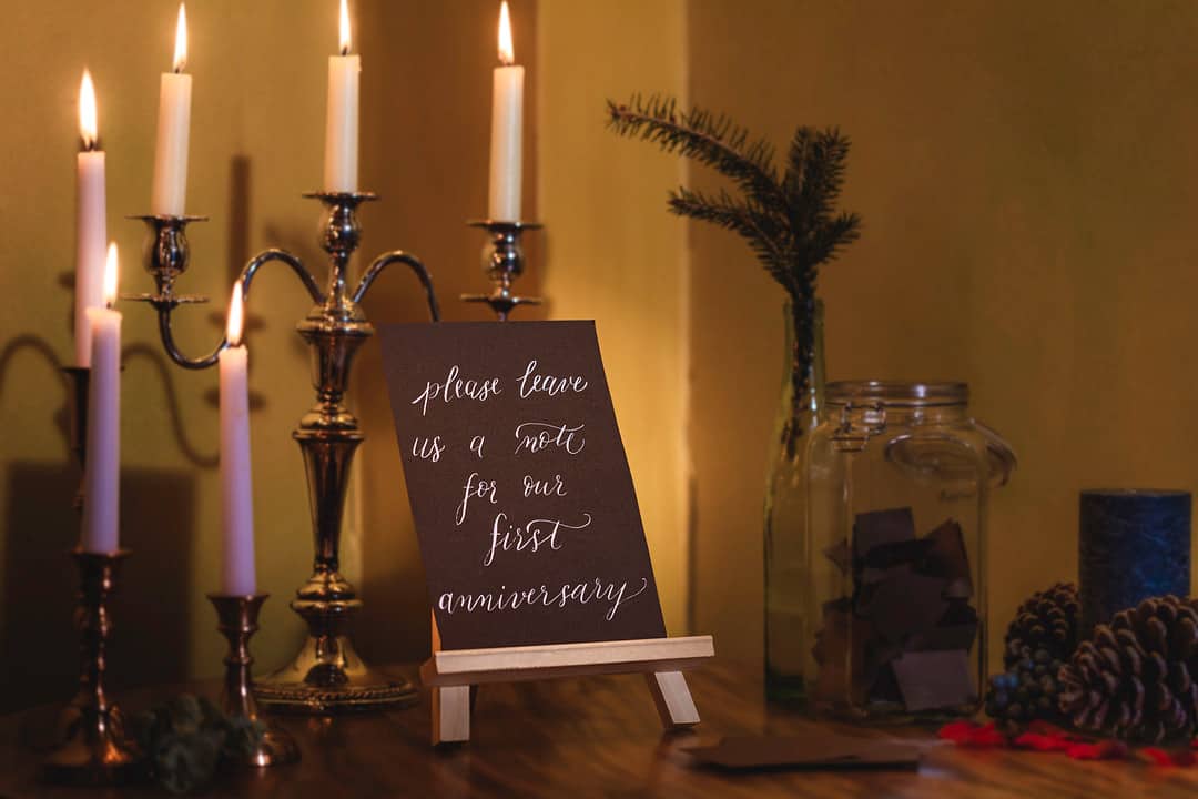 Vintage Christmas Wedding 51