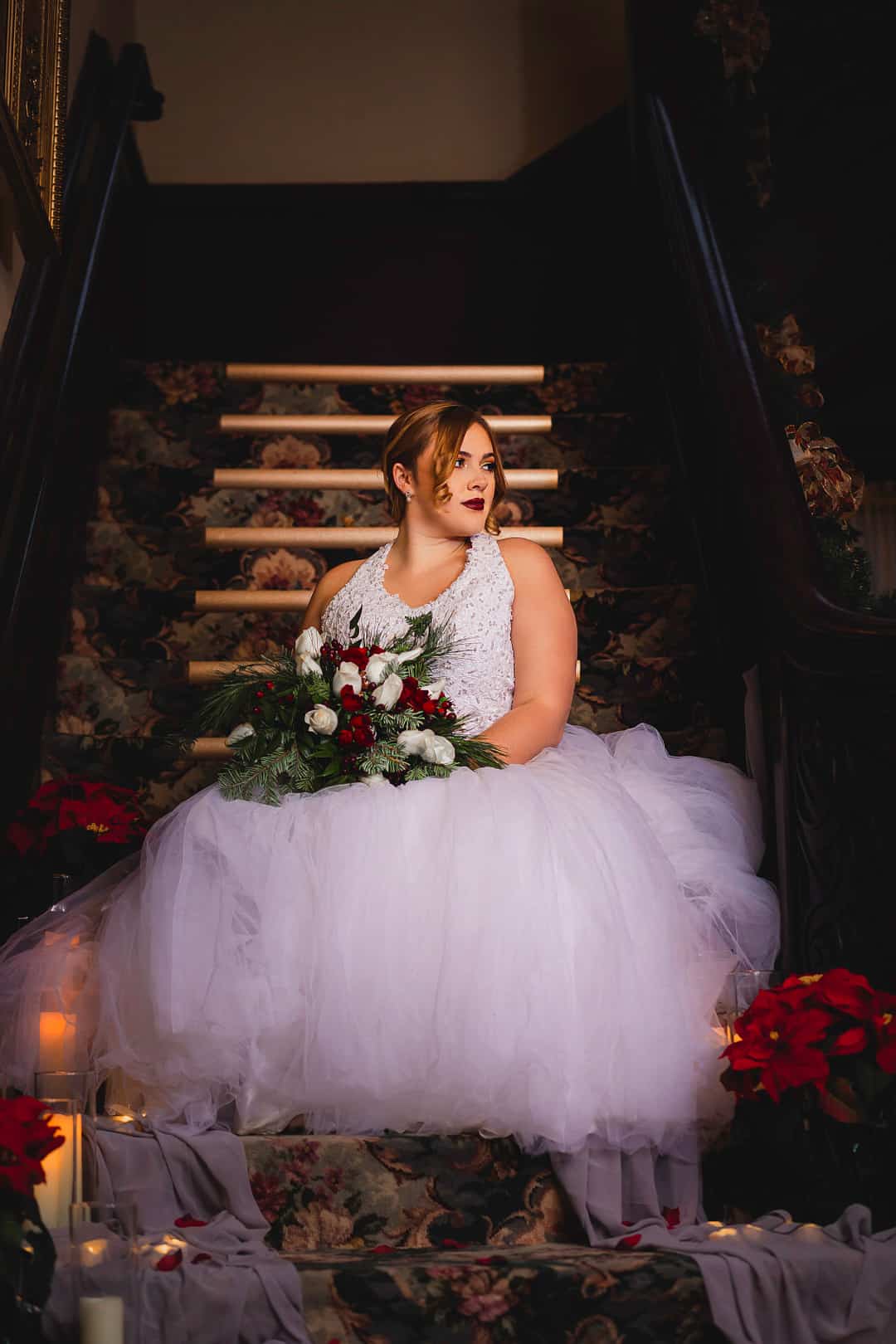 Vintage Christmas Wedding 65