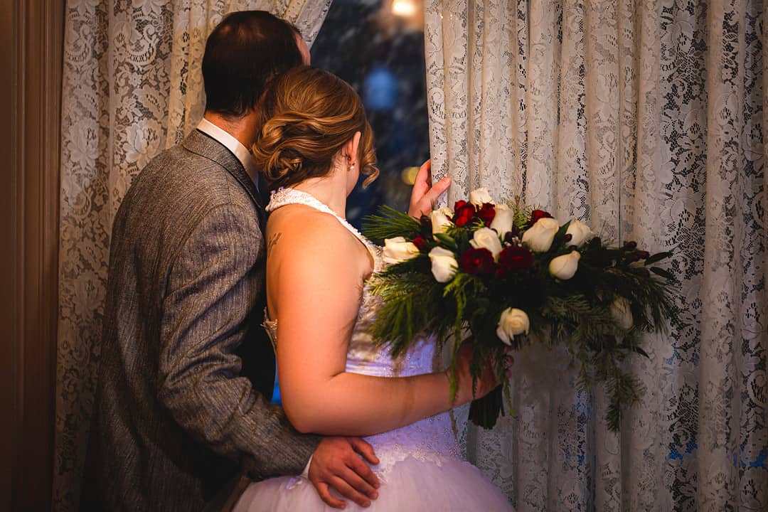 Vintage Christmas Wedding 73