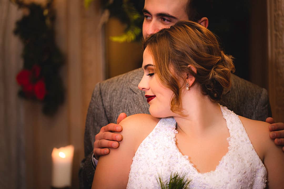 Vintage Christmas Wedding 75