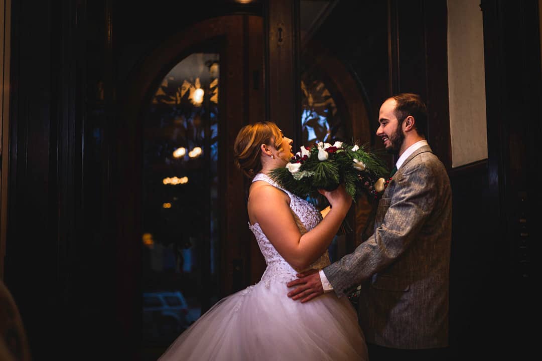 Vintage Christmas Wedding 77