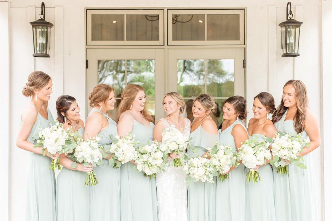 Classy White and Sage Green Wedding 73