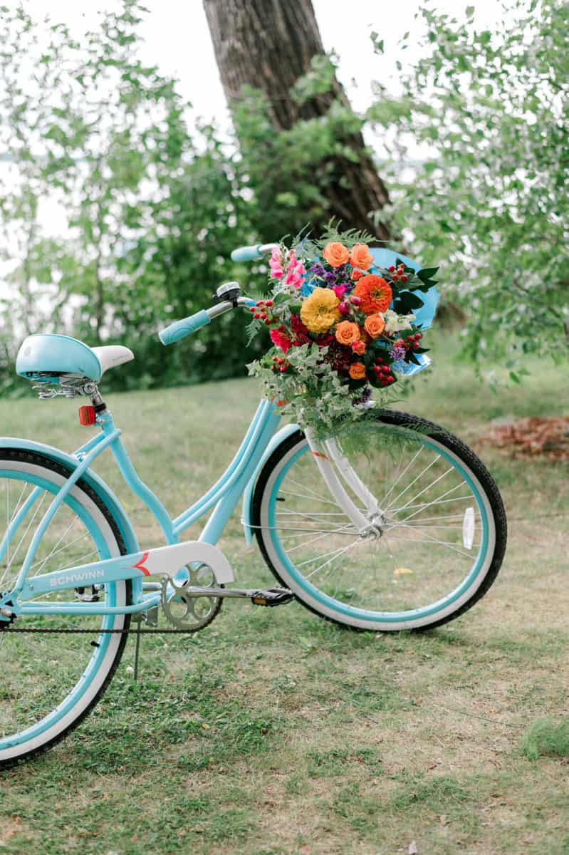Colorful Bike Themed Wedding 37