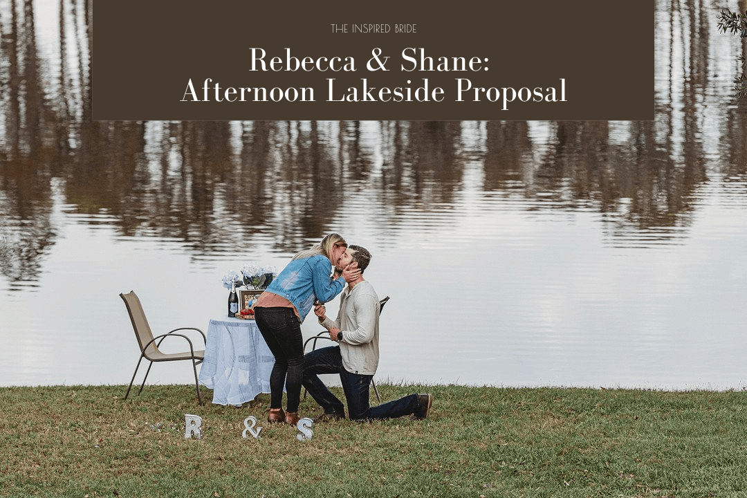 Lakeside Wedding Proposal