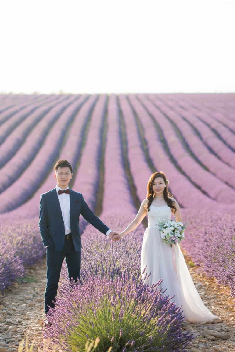 Intimate Wedding Ceremony In The Lavender Fields 49