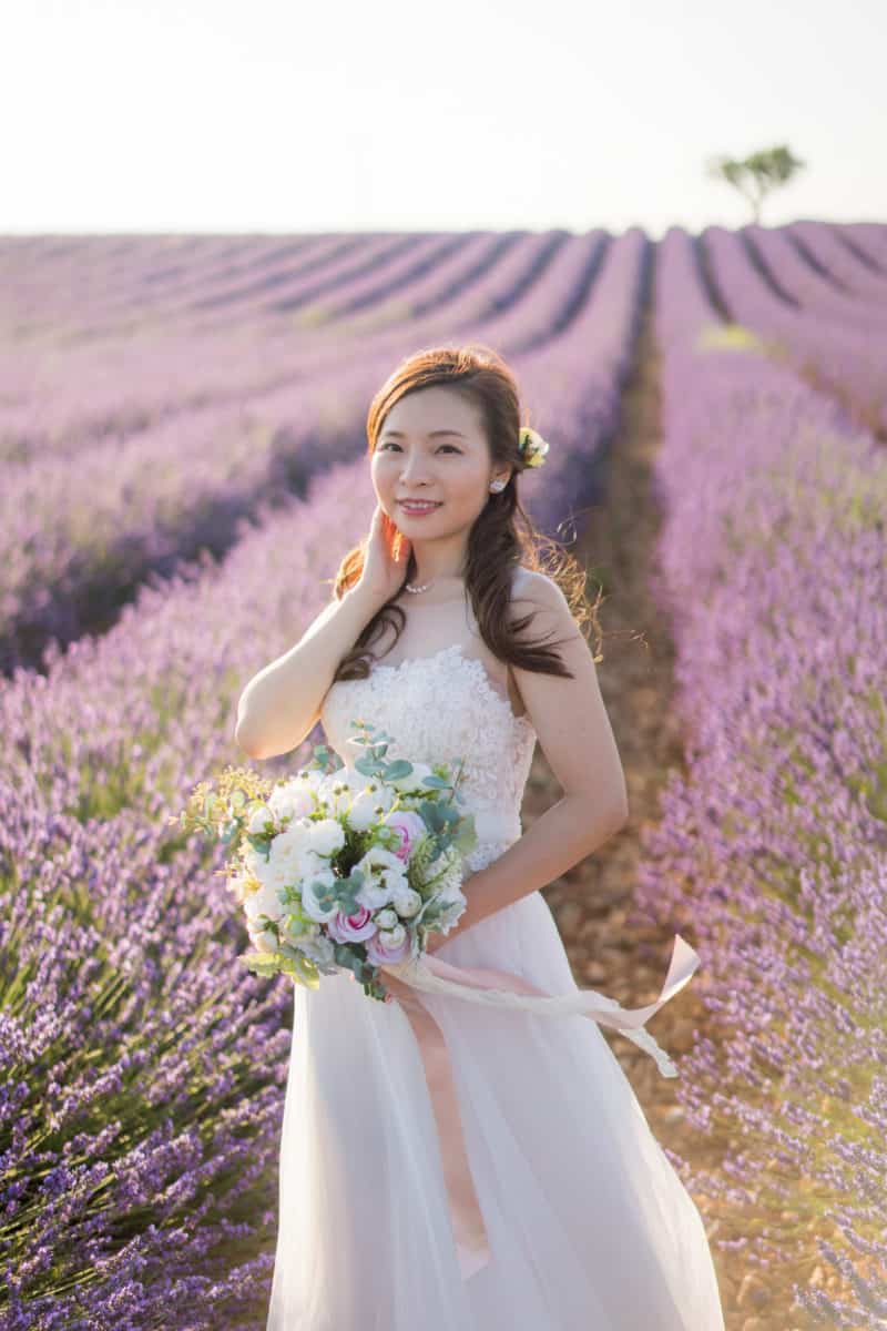 Intimate Wedding Ceremony In The Lavender Fields 355
