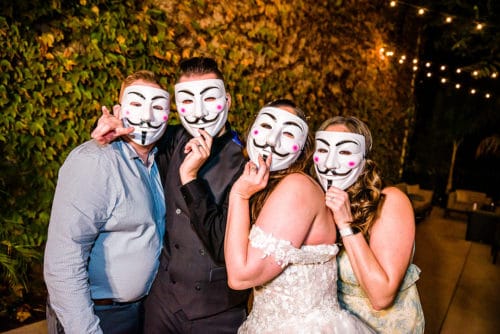 Modern Guy Fawkes Themed Wedding With A Bit Of Rustic Style