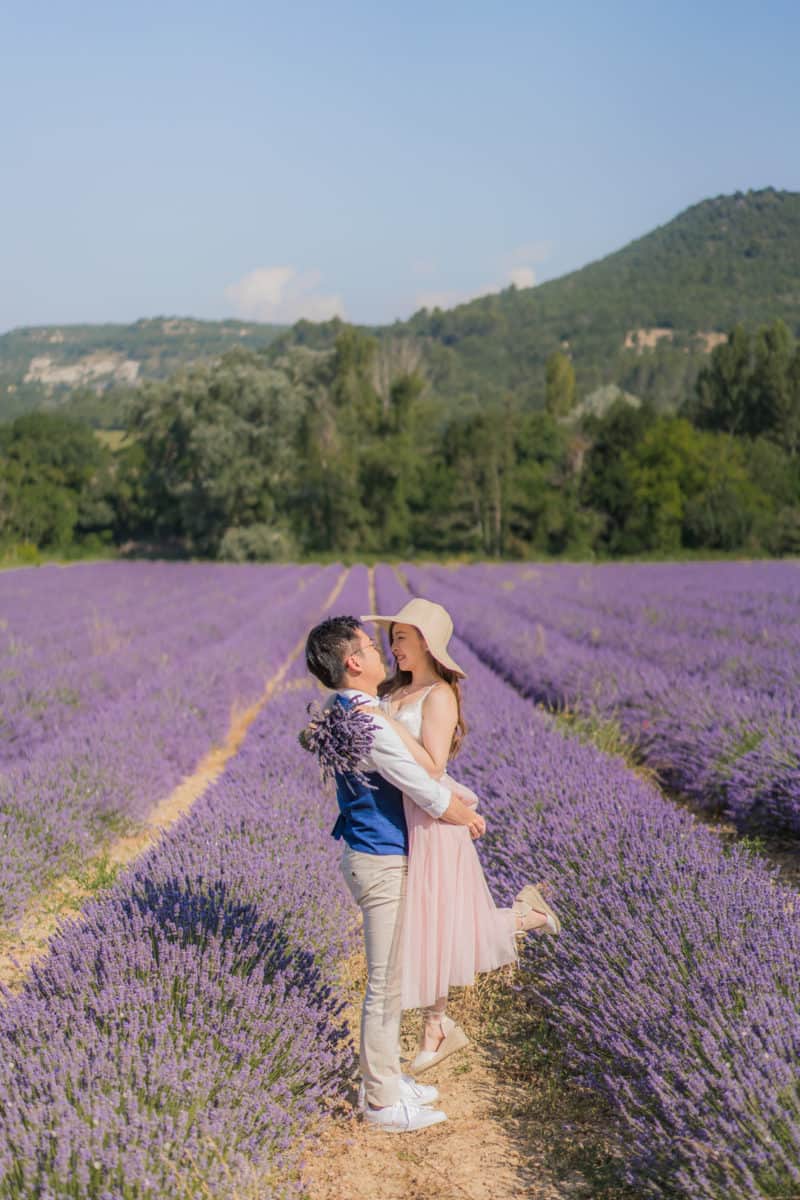 Intimate Wedding Ceremony In The Lavender Fields 77
