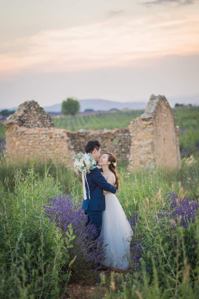 Intimate Wedding Ceremony In The Lavender Fields 371