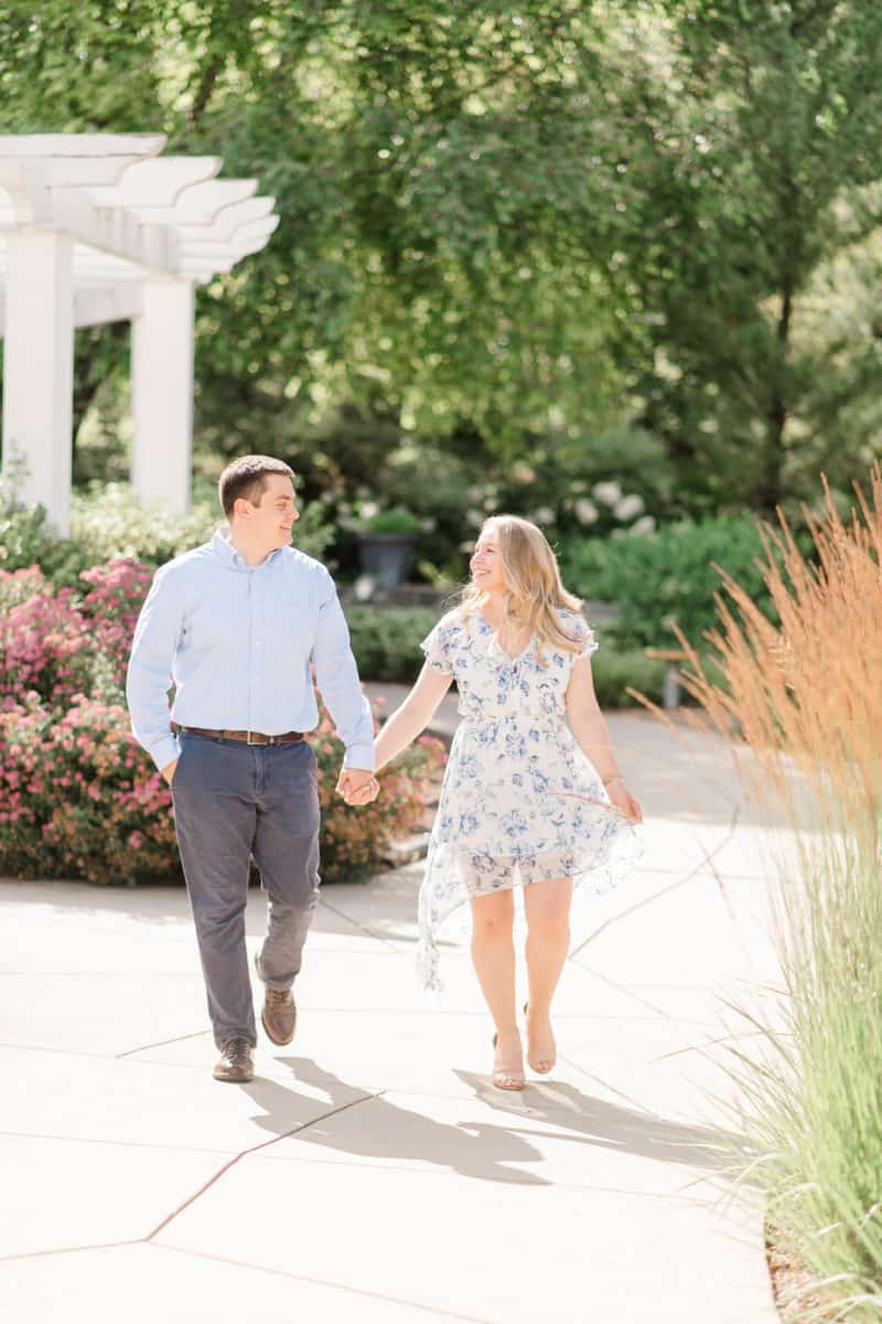 Chelsea and John: Flower-filled Afternoon Engagement Shoot 91