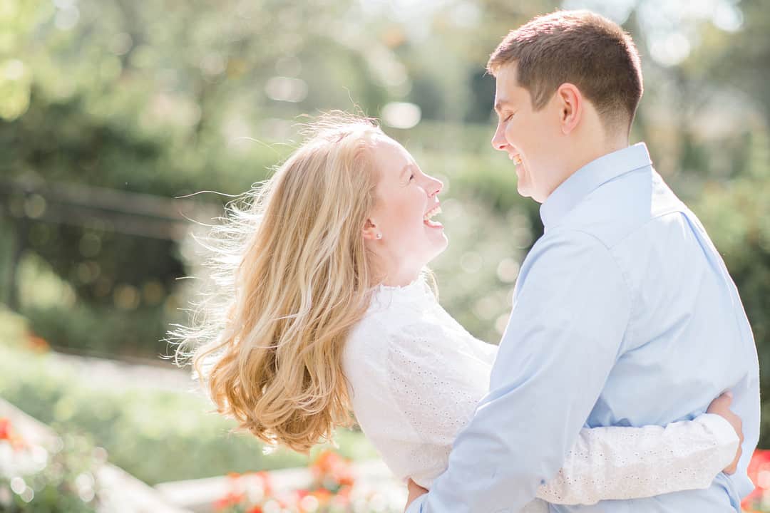 Chelsea and John: Flower-filled Afternoon Engagement Shoot 39