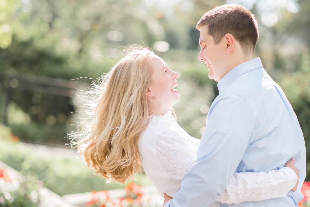 Chelsea and John: Flower-filled Afternoon Engagement Shoot 99