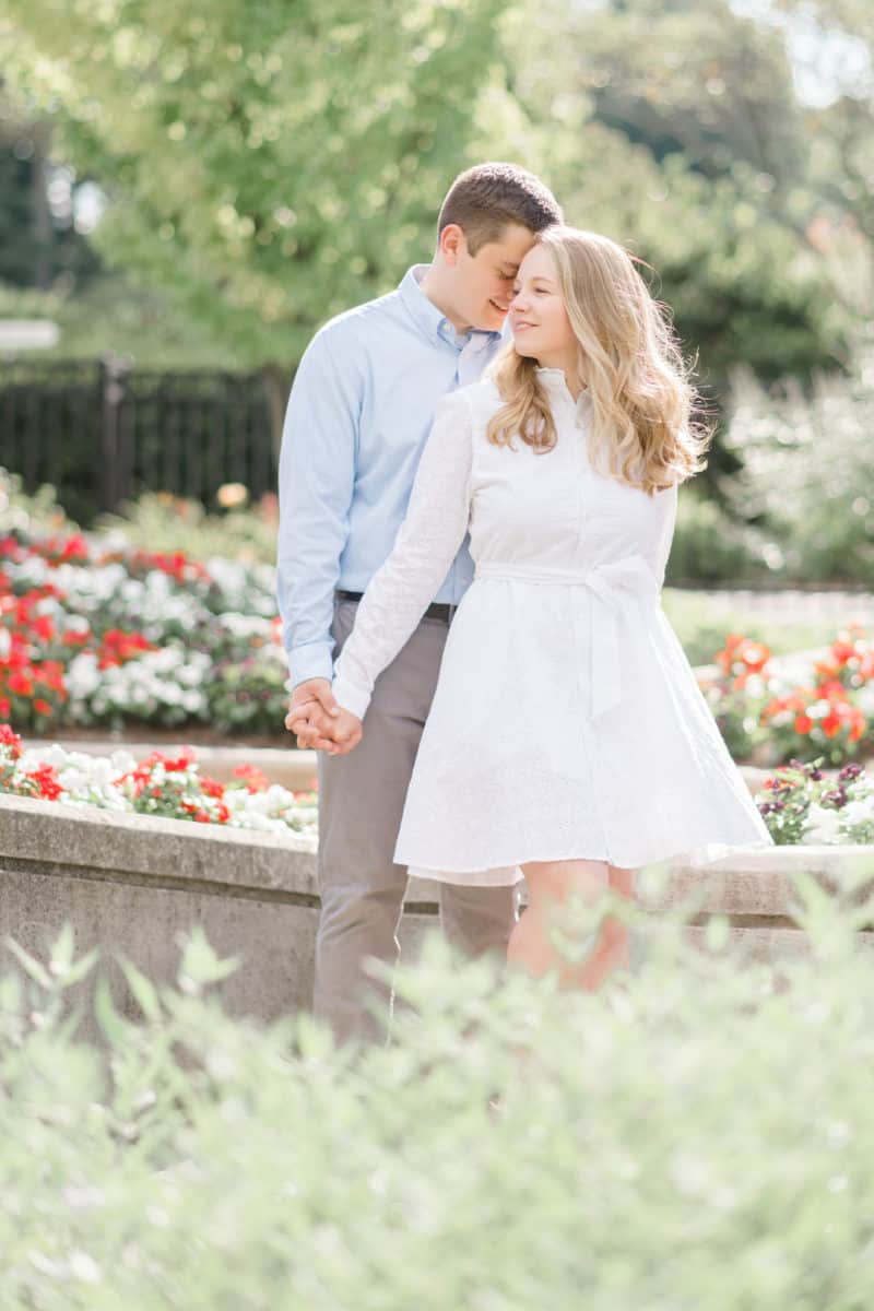 Chelsea and John: Flower-filled Afternoon Engagement Shoot 95
