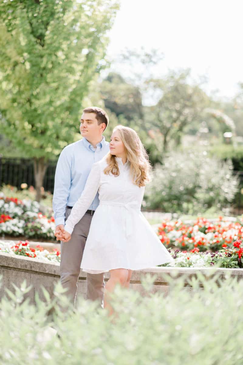 Chelsea and John: Flower-filled Afternoon Engagement Shoot 113