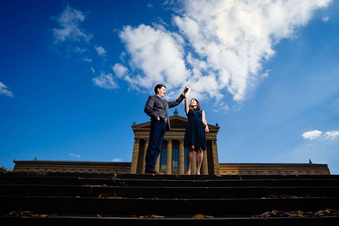 Jenny and Julio: Modern City Engagement 45