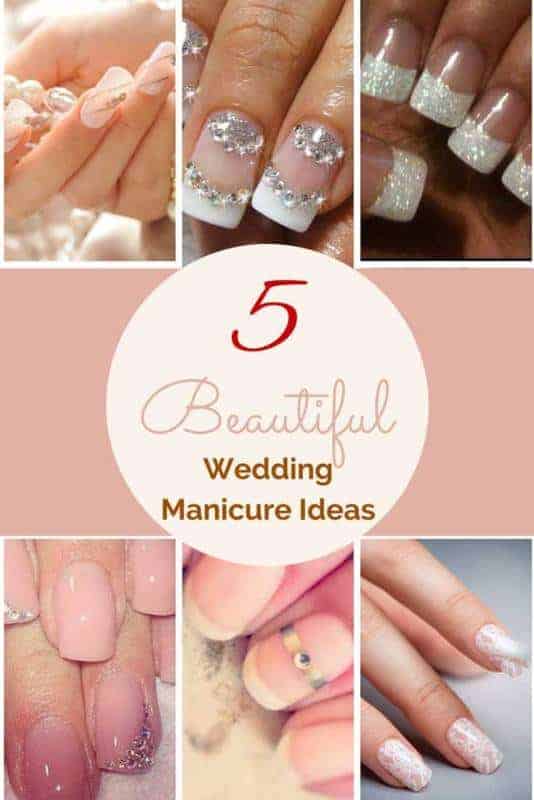 Beautiful Wedding Manicure Ideas