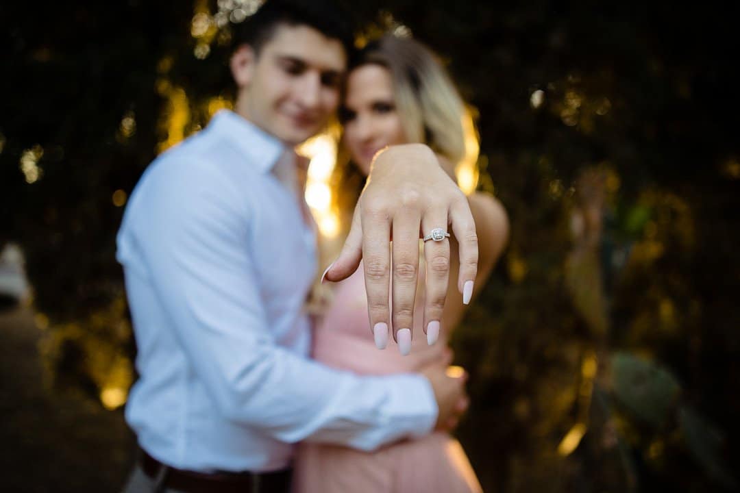 Playful and Romantic Hill Engagement Session 195