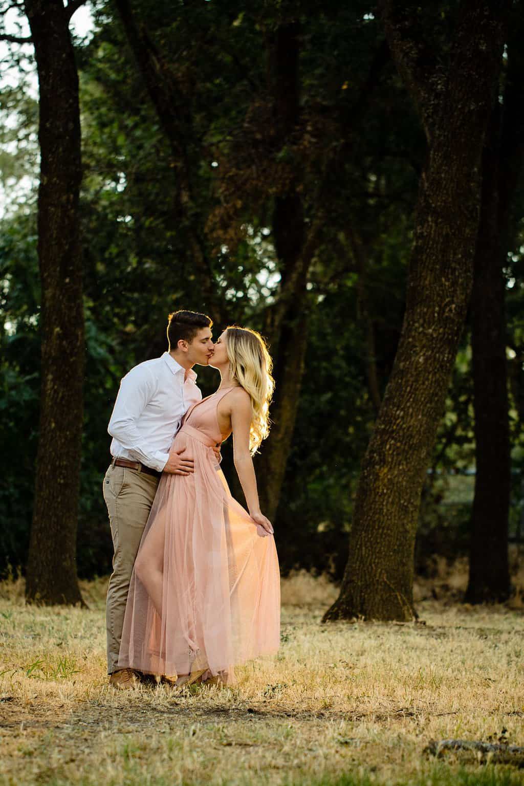 Playful and Romantic Hill Engagement Session 197