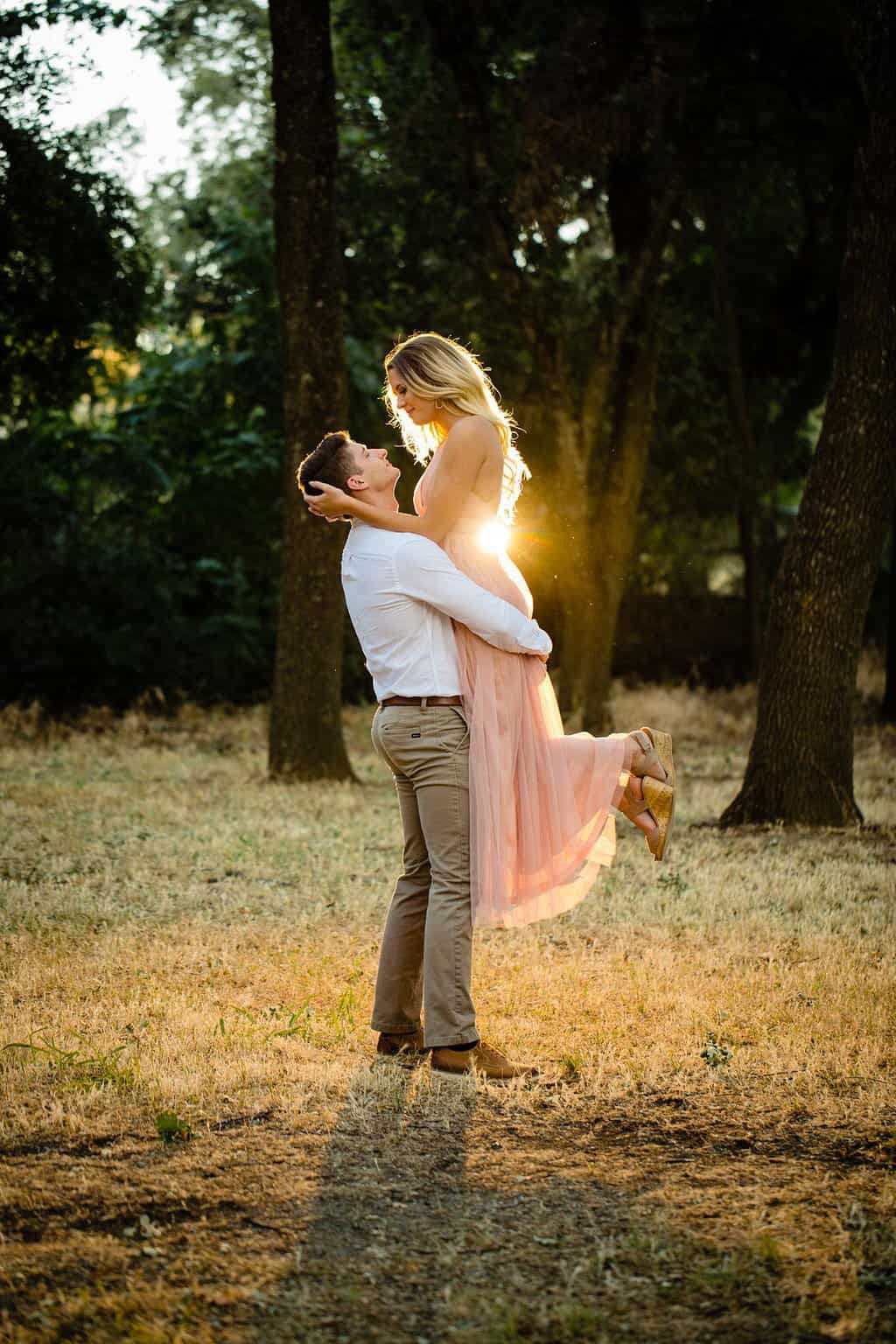 Playful and Romantic Hill Engagement Session 59