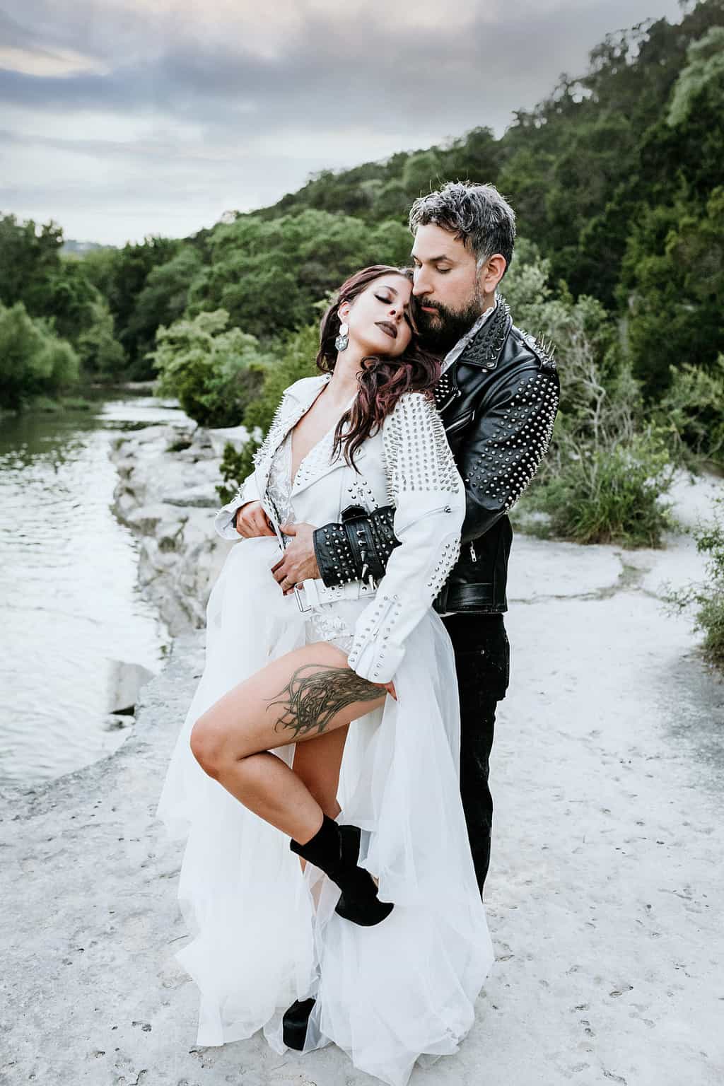 Rock 'n Roll Themed Elopement 549