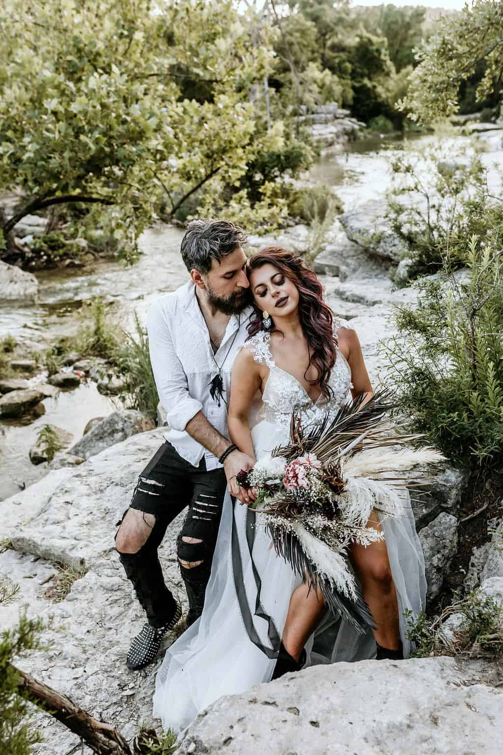 Rock 'n Roll Themed Elopement 569