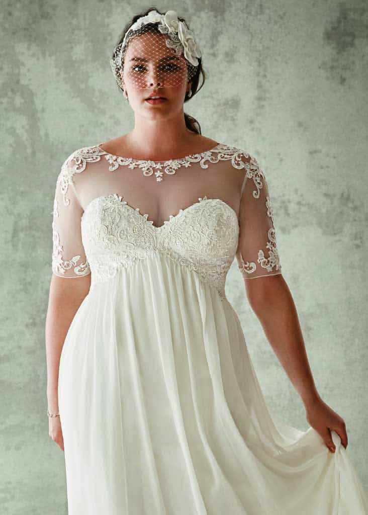 10 Stunning Plus Size Wedding Dresses, Tips & Advice: Release the Stress About the Dress