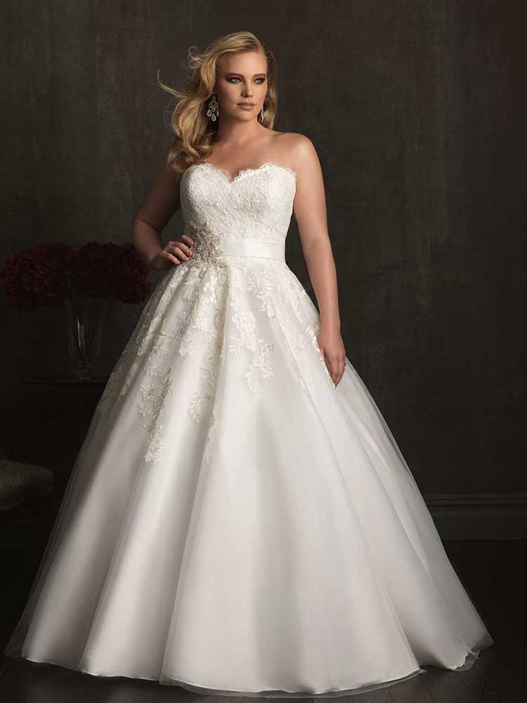 10 Stunning Plus Size Wedding Dresses, Tips & Advice: Release the Stress About the Dress