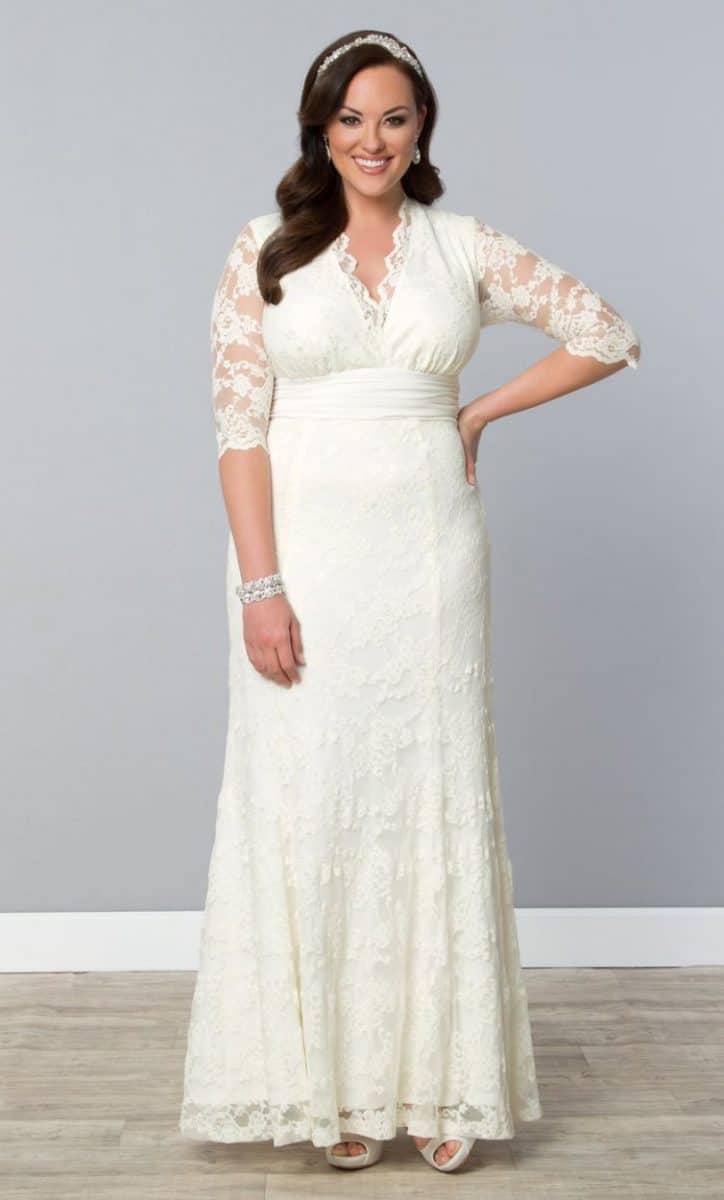 10 Stunning Plus Size Wedding Dresses, Tips & Advice: Release the Stress About the Dress