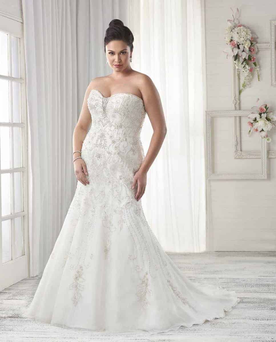 10 Stunning Plus Size Wedding Dresses, Tips & Advice: Release the Stress About the Dress