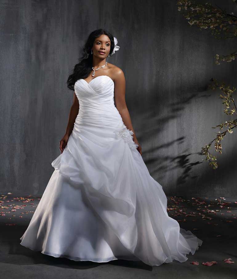10 Stunning Plus Size Wedding Dresses, Tips & Advice: Release the Stress About the Dress