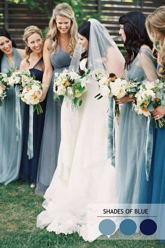 4 Tips For Pulling Off Perfect Mix and Match Bridesmaid Dresses
