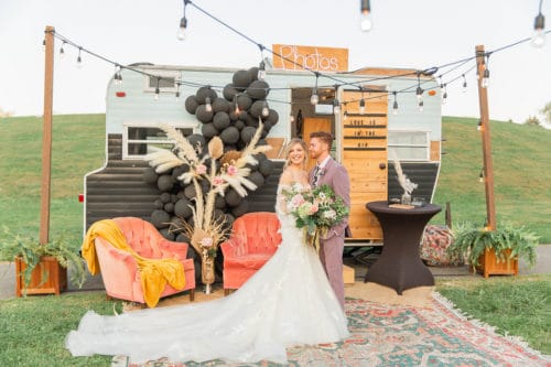 Bohemian Meets Whimsical: Styled Shoot in a Hot Air Balloon Experience